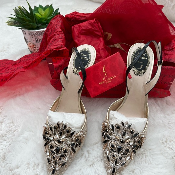 Rene caovilla, like new, size 39,5 - Picture 4 of 8